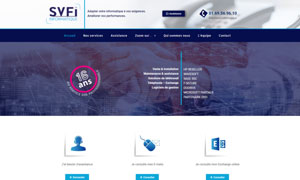 Realisation du site internet svfi.com par S404 solution 404